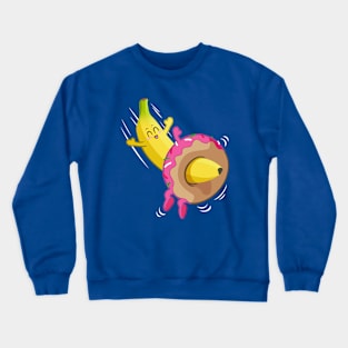 The banana game Crewneck Sweatshirt